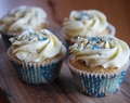 Golden Oreo Vanilla Cupcakes