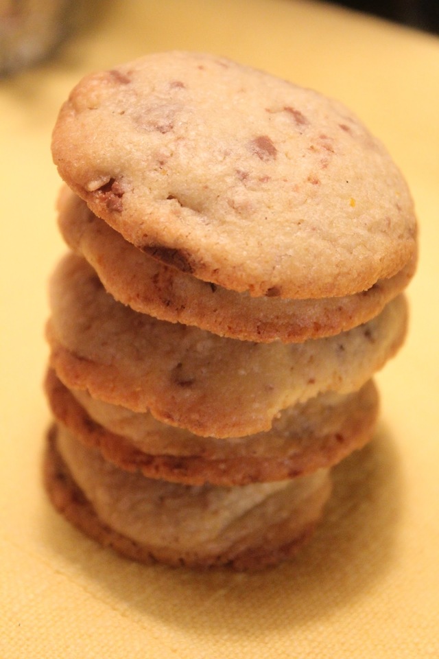Cookies med Kvikklunsj og appelsin