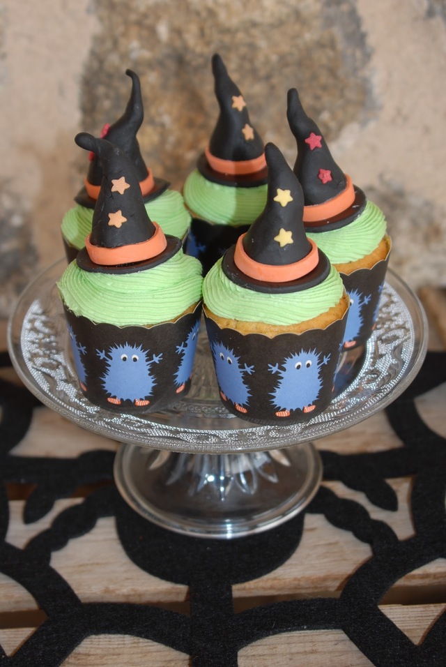 Halloween Heksecupcakes