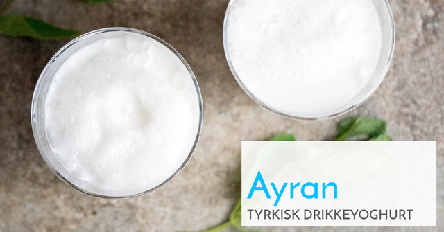 Ayran (Tyrkisk drikkeyoghurt)
