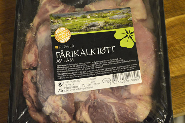 Test: Fårikålkjøtt fra Kløver og Bunnpris