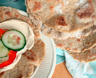 Glutenfrie Chapati eller fullkornswraps (og Samosadeig)