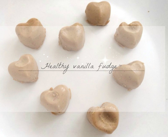 Healthy vanilla fudge