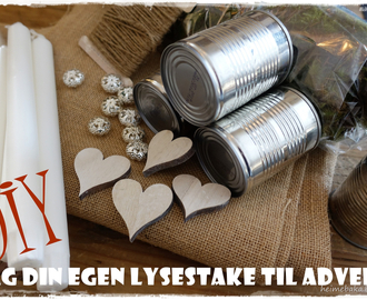 Slik Lager Du Enkle Lysestaker til Advent