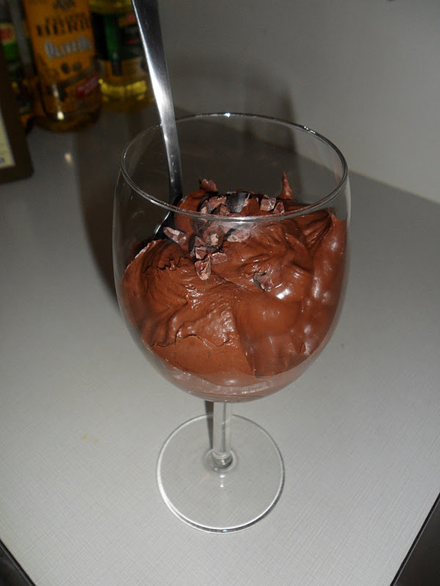 Sjokolademousse med to ingredienser