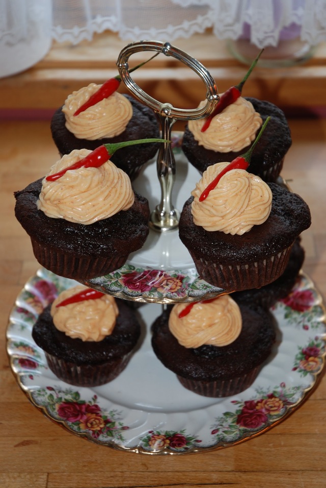 Chili cup cakes