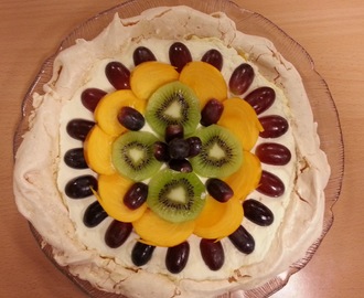 Pavlova på skulekjøkenet