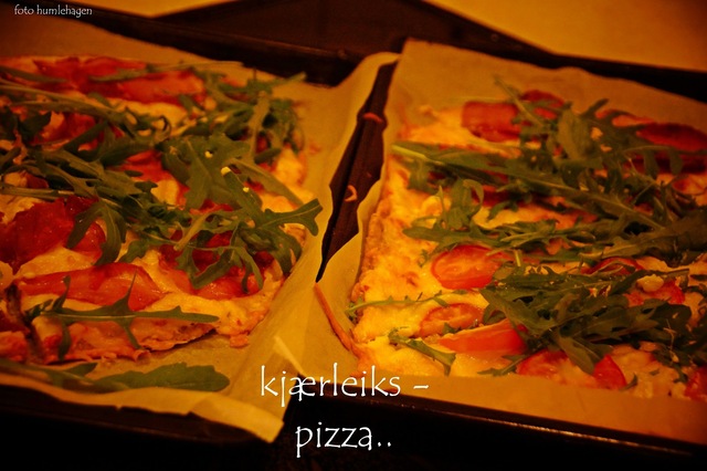 Kjærleiks-pizza..