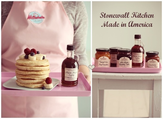 Fluffy Pancakes + Give-away med Stonewall Kitchen