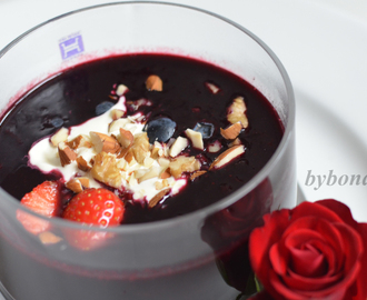 Blueberry soup – Healthy and delicious
