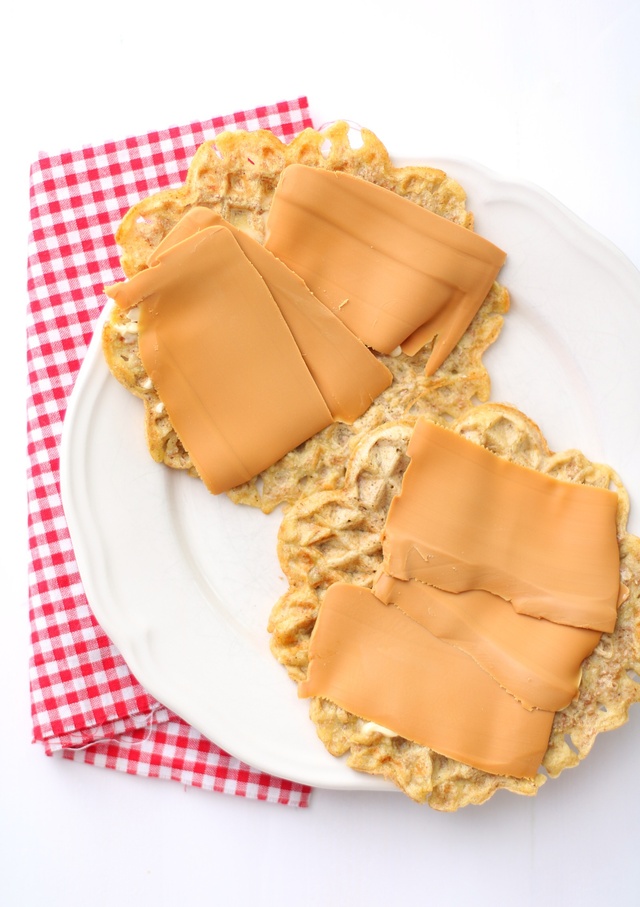 Frokostvafler med brunost