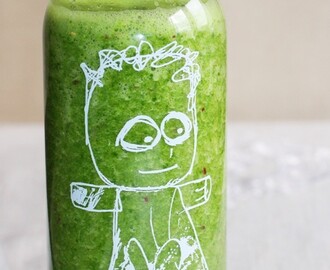 Green smoothie to-go!