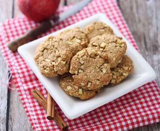 Eple-og havrecookies – 95 kcal per stykk!