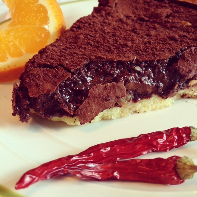 Chocolate Mole Tart