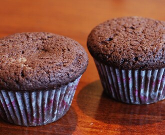 Mini sjokolade muffins