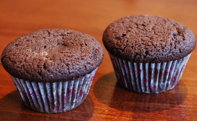 Mini sjokolade muffins