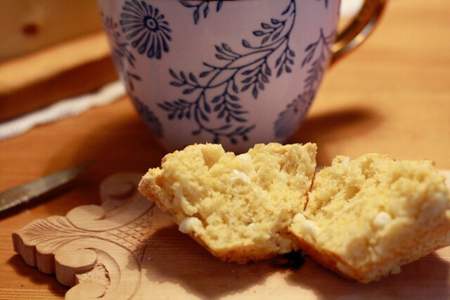 Fine scones med Cottage cheese
