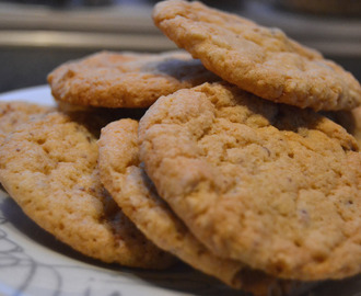 Sprø sjokoladecookies