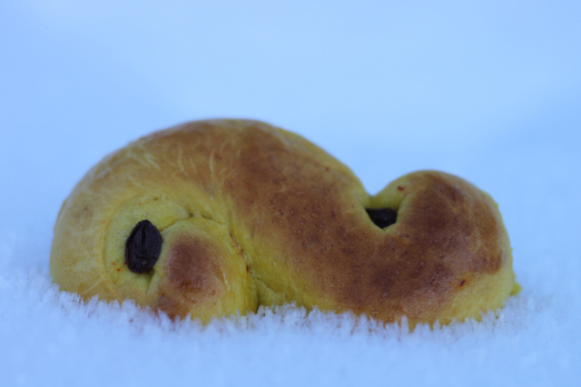 Lussekatter , "ekte" lussekatter med safran! Bedre blir det ikke!