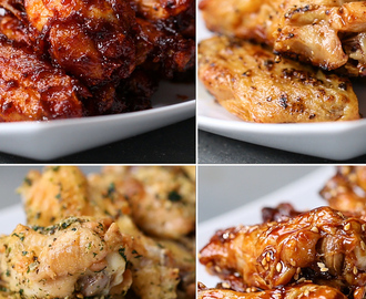 Bring The Takeout Home With These Four Easy Ways To Make Baked Chicken Wings