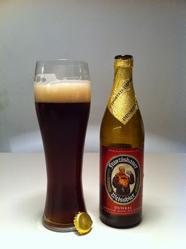 Franiziskaner Hefe-Weissbier Dunkel (5%)