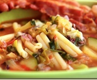 Minestrone suppe