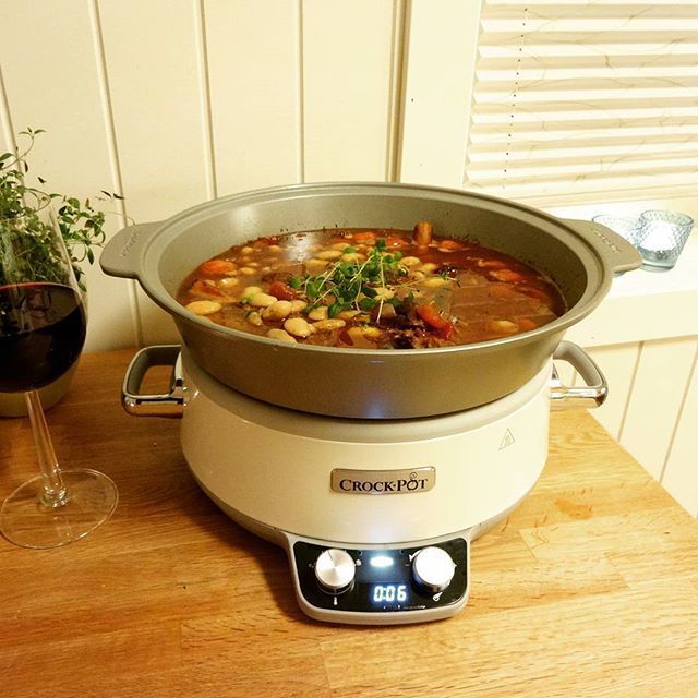 Braiserte lammeskanker med rødvin ♫♪ Tilberedet i SLOWCOOKER 2.0 !