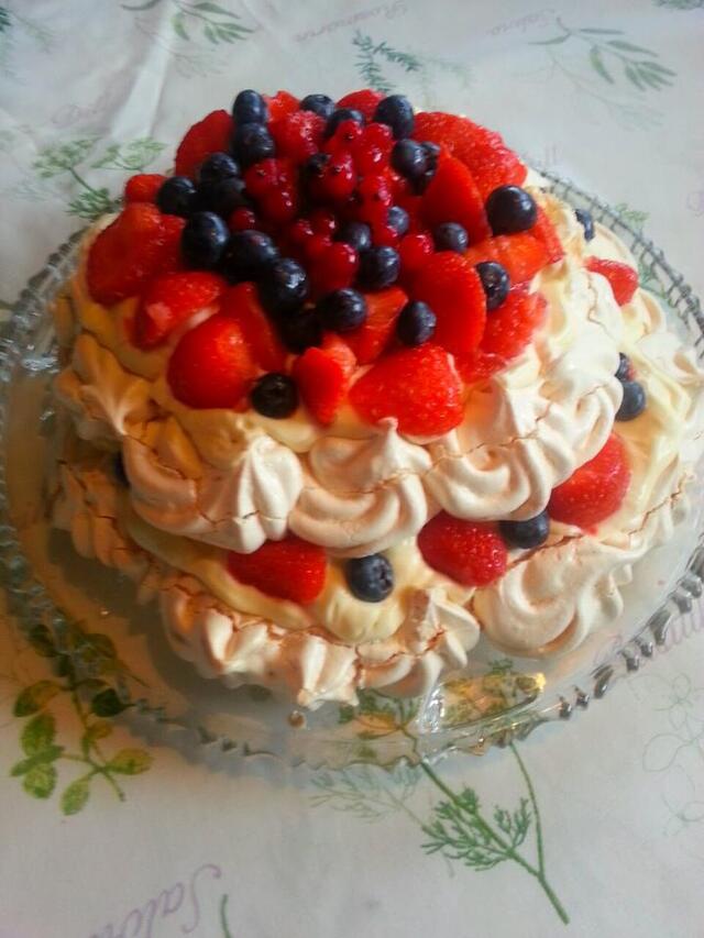 17 mai Pavlova kake