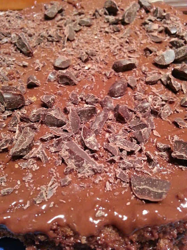 Mammas sjokoladekake med rom-dråper / Mom's chocolate cake with rum drops