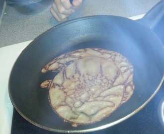 Pannekaker uten egg og laktose