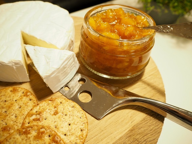 Amazing Apricot jam for the cheese plate