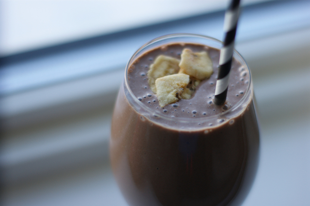 Ukas smoothie: Chunky monkey smoothie