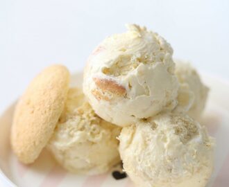 Lemon Meringue Ice Cream (No Machine)