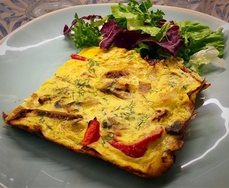 Frittata, Italiensk omelett.