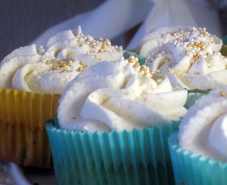 Simple White Cupcakes med Oreokjeks