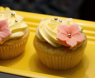 Cupcakes med sitron og lime