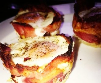 Bacon og Egg muffin