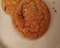 Salt-karamell cookies med sjokoladebiter