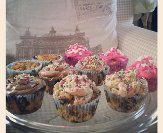 Lavkarbo cupcakes