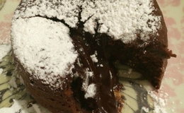 Lava sjokolade kake
