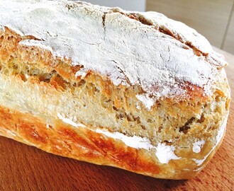 Eltefritt langtidshevet brød uten gryte