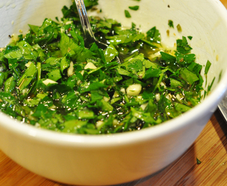 Chimichurri – perfekt følgesvenn for grillet mat