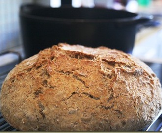 “No knead” brød