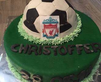 Liverpool Soccer Cake