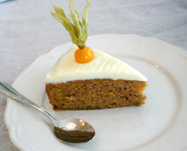 Delicious carrot cake