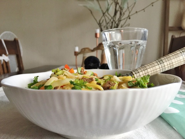 Asiatisk nudelsalat