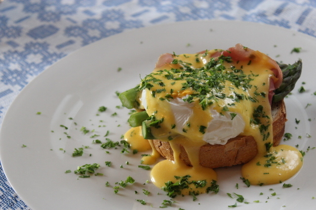 Eggs benedict….my way!