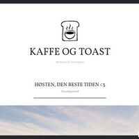 KAFFE OG TOAST