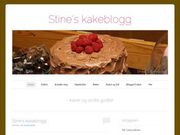 Stine's kakeblogg | - kaker og andre godter