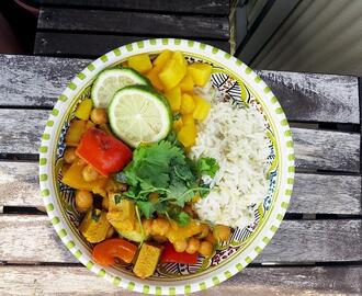 Curry med kokosmjölk & koriander